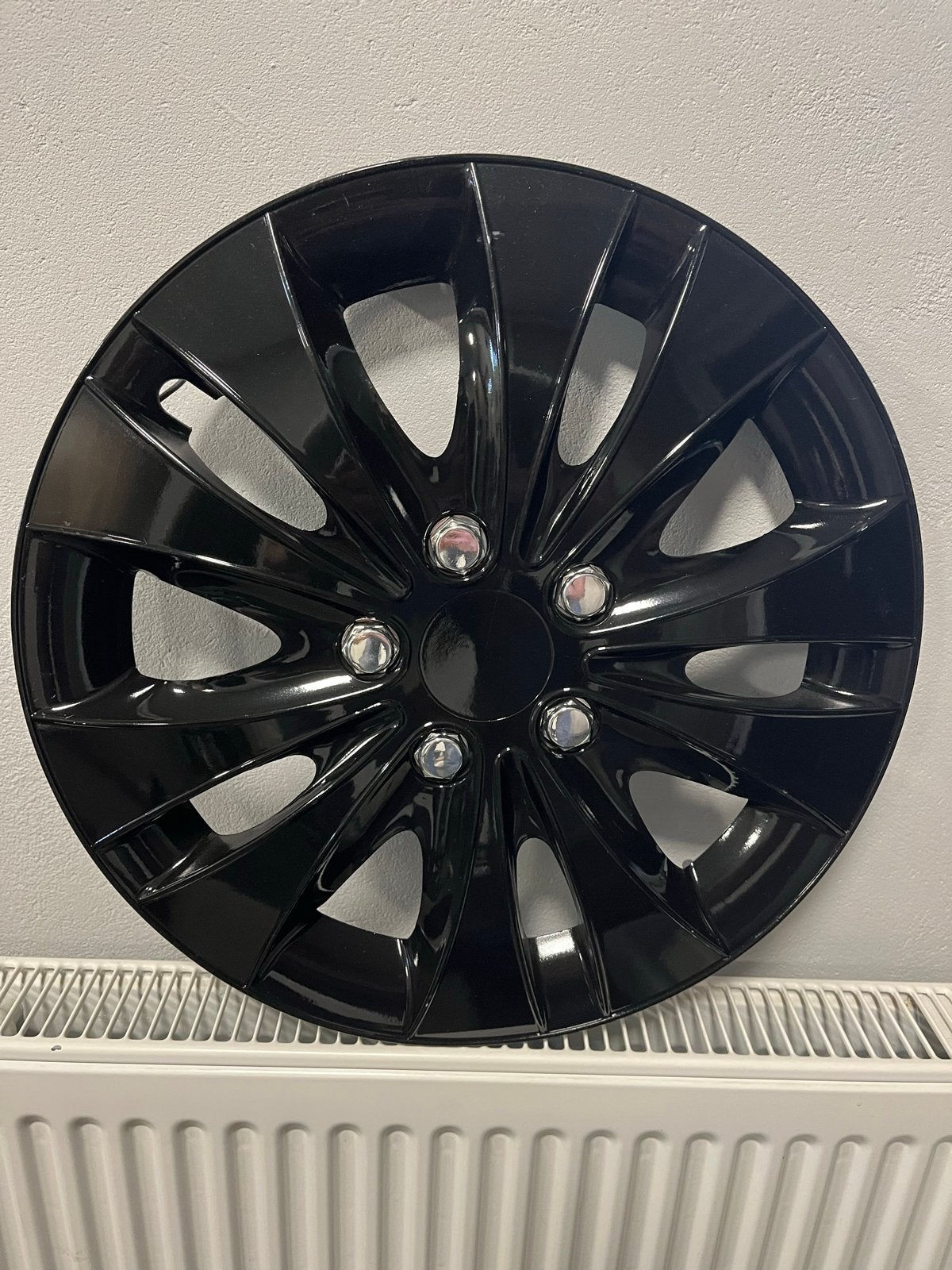 Nieuwe 14” zwarte wieldoppen set (2 stuks), Ophalen of Verzenden, Nieuw