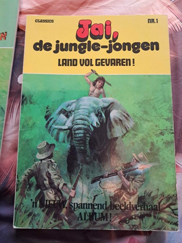 Jai de jungle-jongen, Ophalen, Classics Nederland, Zo goed als nieuw, Meerdere stripboeken