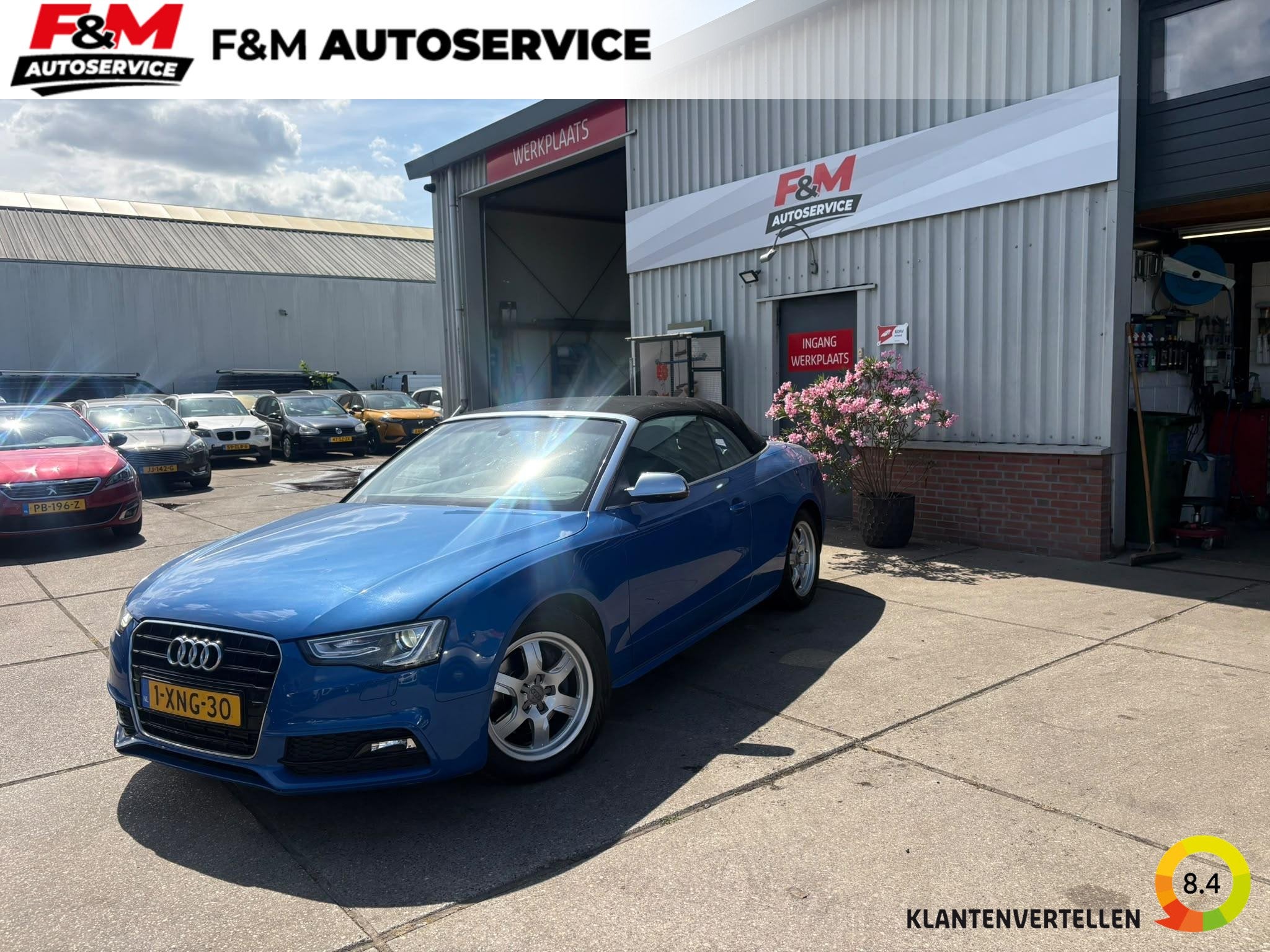 Audi A5 Cabriolet 3.0 TDI Pro Line S EXPORT ONLY! Dak defect, Auto's, Audi, Euro 5, Gebruikt, Cabriolet, Leder