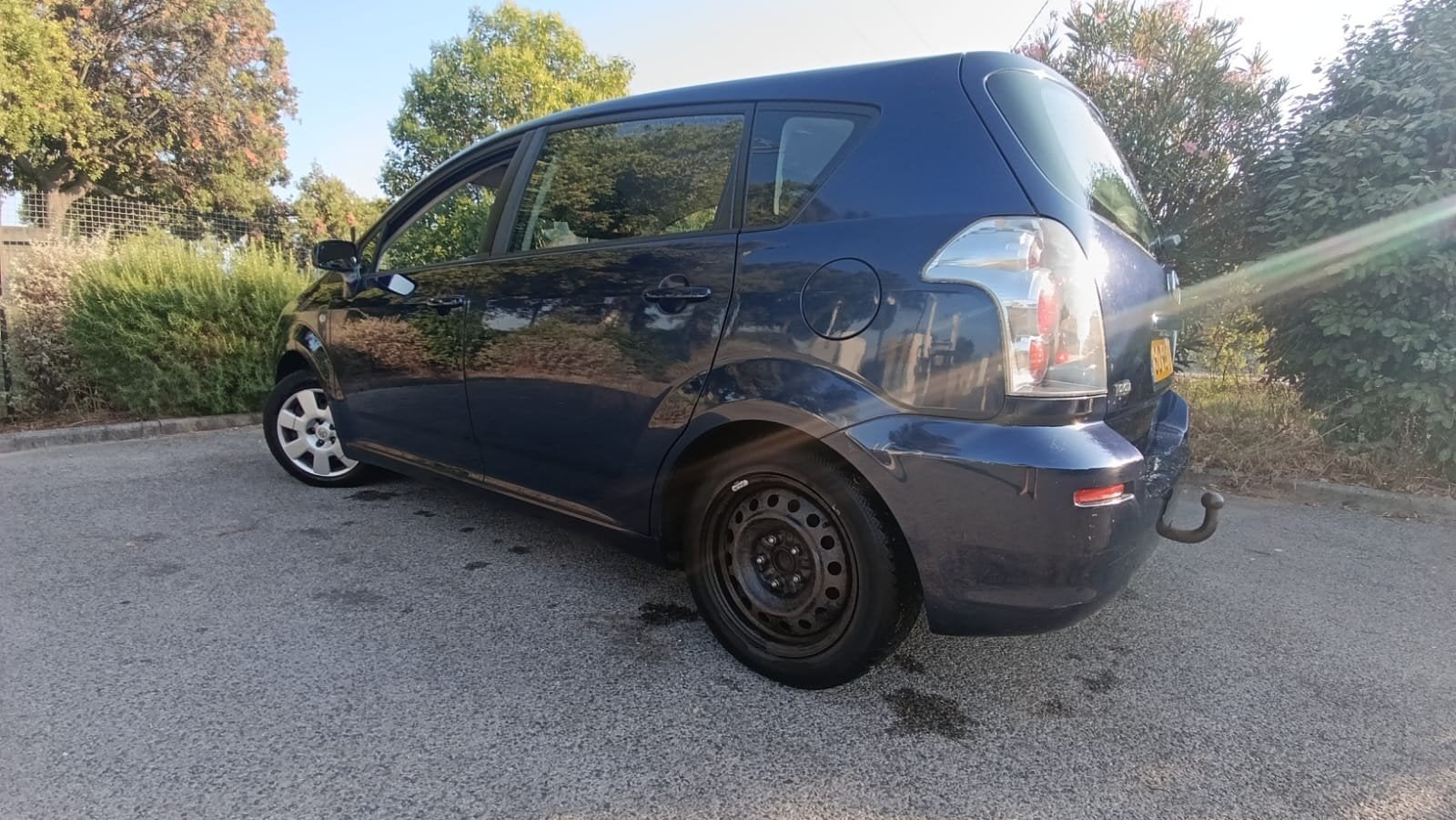 Toyota Corolla Verso 1.8 Vvt-i 7P 2005 Blauw, Auto's, Toyota, 129 pk, Blauw, 7 stoelen, Origineel Nederlands