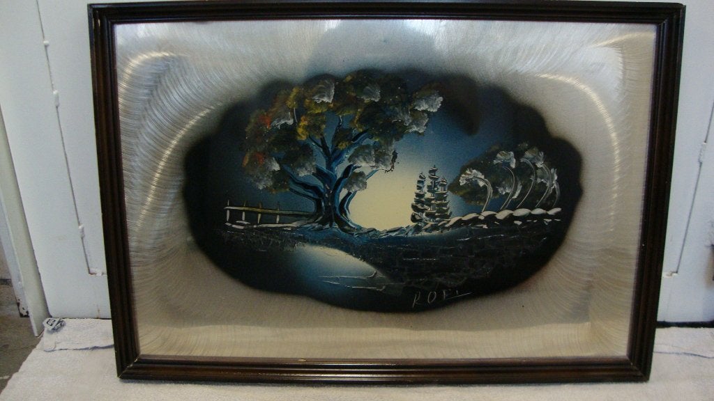 Rofi Olieverf Schilderij Op Aluminium, Ophalen