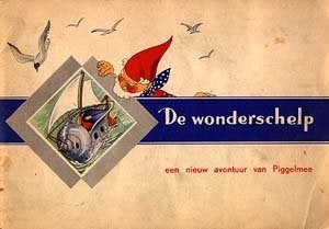 VINTAGE KINDERBOEK PIGGELMEE WONDERSCHELP INCL ALLE PLAATJES, Verzenden, Zo goed als nieuw, Sprookjes