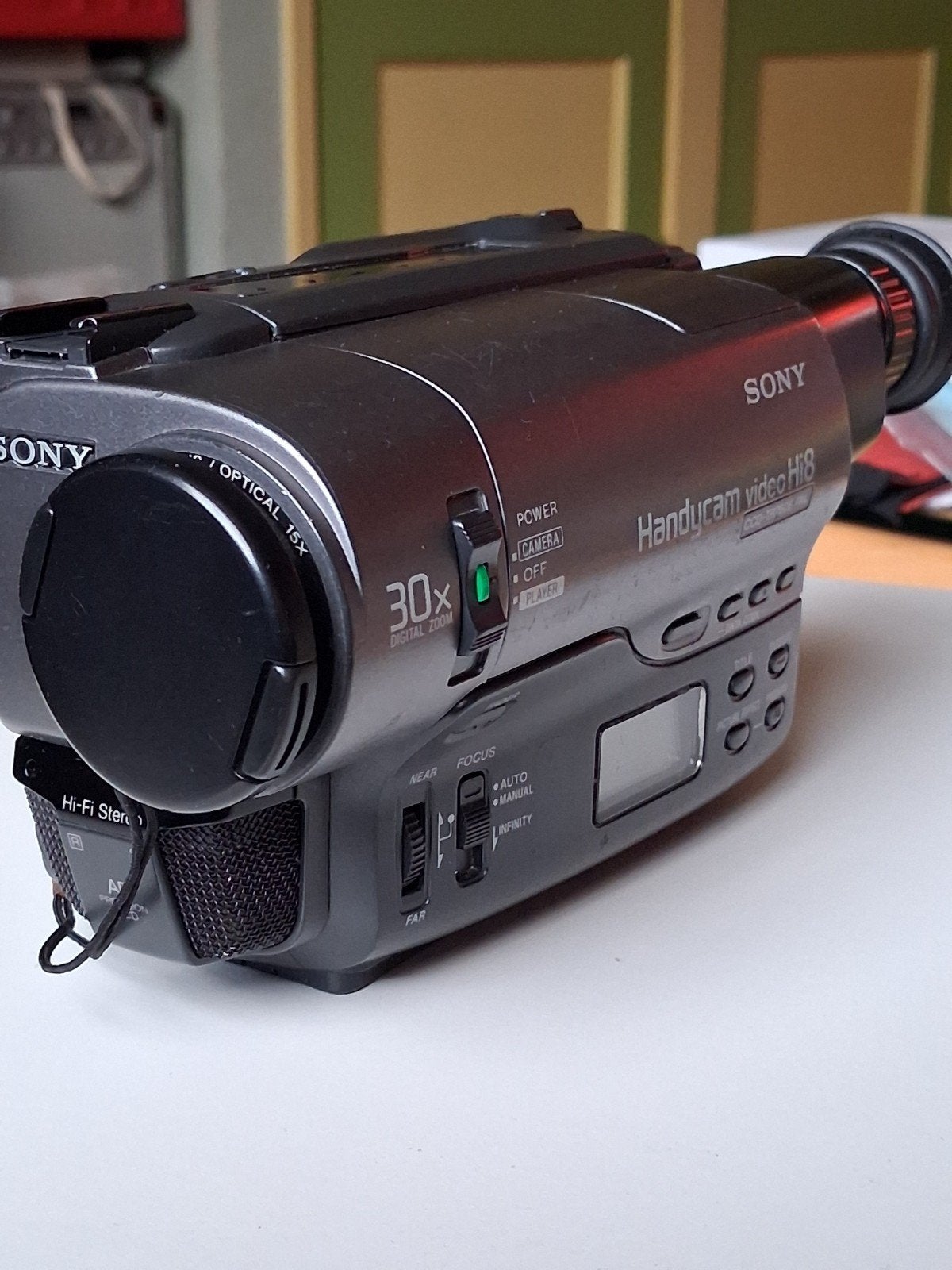 Sony Handycam Video Hi8 CCD-TR760E PAL met accessoires, Ophalen of Verzenden, Hi 8, Camera