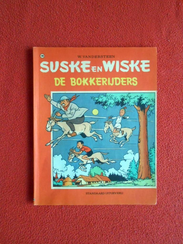 Suske en Wiske 136: De Bokkerijders (1e druk in kleur), Boeken, Stripboeken, Eén stripboek, Ophalen of Verzenden, Gelezen