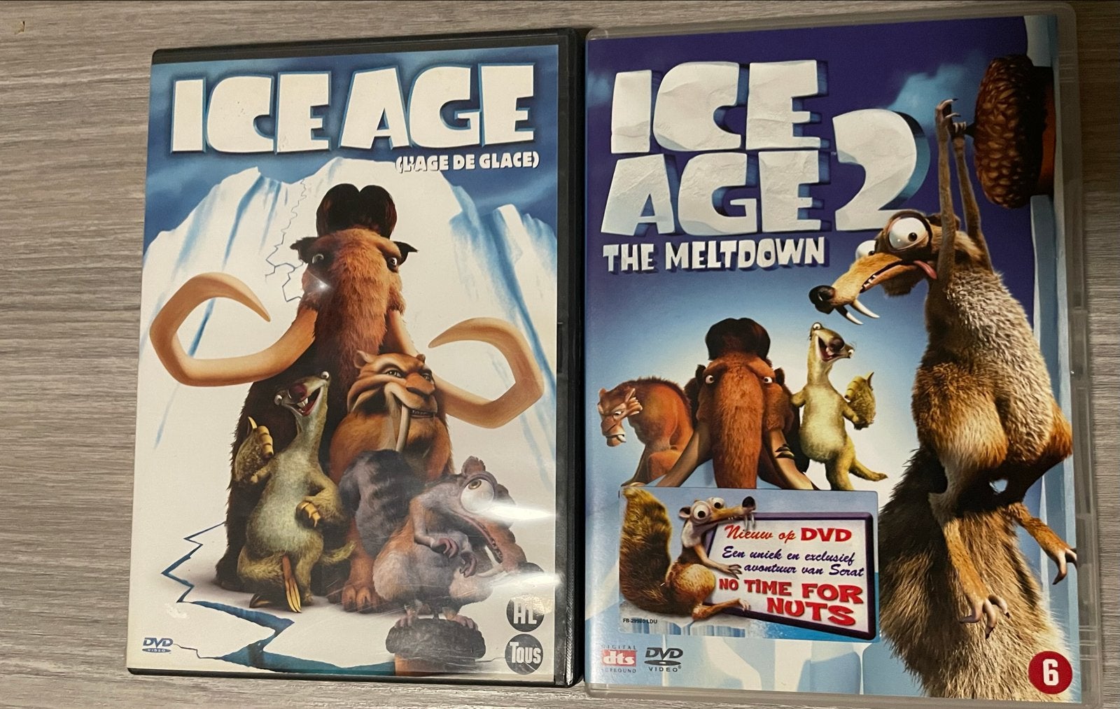 Ice Age 1 & 2 DVD Boxset - De Meltdown, Bonusmateriaal, Animatie, Nederlands, Zo goed als nieuw