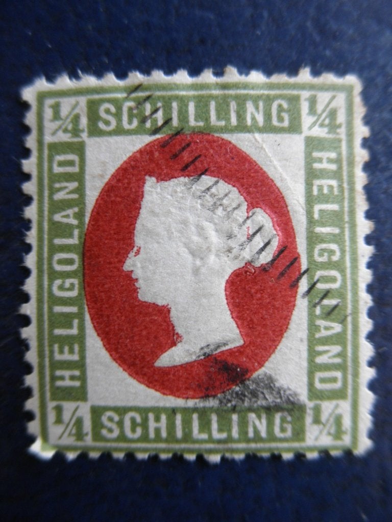 Postzegels Duitsland Helgoland 1873 nr. 10 - cw. 2800,00., Ophalen of Verzenden, Duitse Keizerrijk, Gestempeld