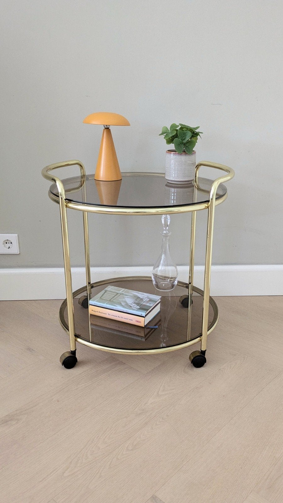 Vintage barcart trolley serveerwagen, Ophalen, ., ., .
