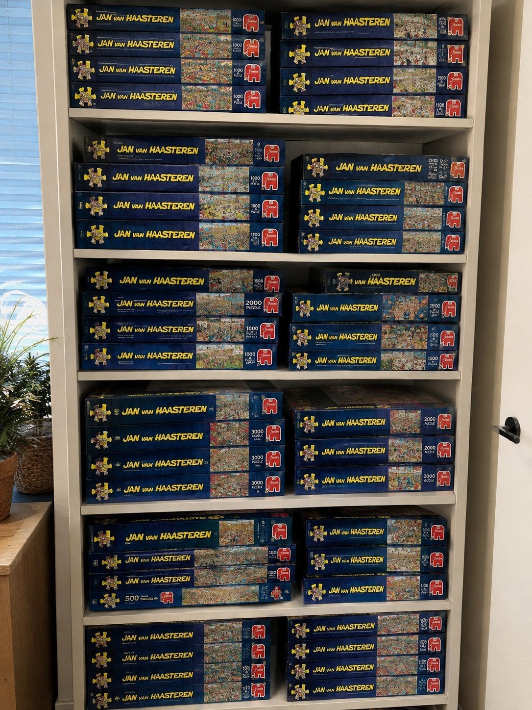 Liefhebbers van Jan van Haasteren en Wasgij opgelet!, Ophalen of Verzenden, 500 t/m 1500 stukjes, Zo goed als nieuw, Legpuzzel