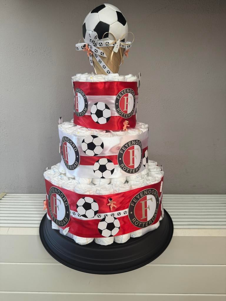 Luiertaart FEYENOORD Xl, Ophalen of Verzenden, Nieuw