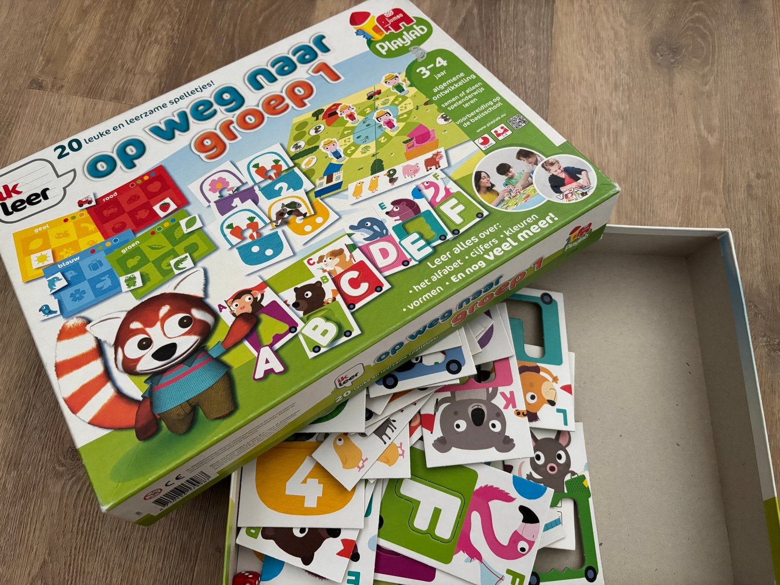 Ik leer: Op weg naar groep 1 - Educatief spel, Een of twee spelers, Ophalen of Verzenden, Gebruikt