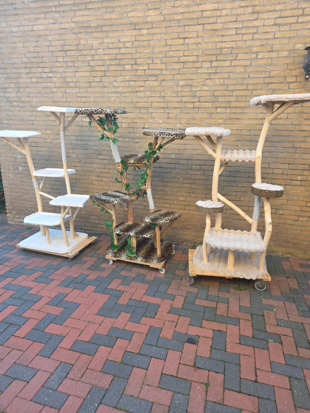 mooie krabpaal voor katten hoog 170cm bieden, Dieren en Toebehoren, Ophalen of Verzenden