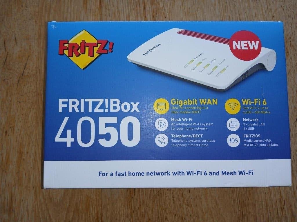 Fritzbox 4050, Computers en Software, Ophalen of Verzenden, Nieuw, Router met modem, Fritz!Box