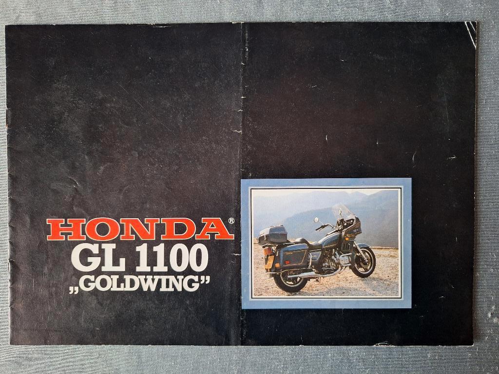 Brochure HONDA GL 1100 GOLDWING - NL, Verzenden, Honda