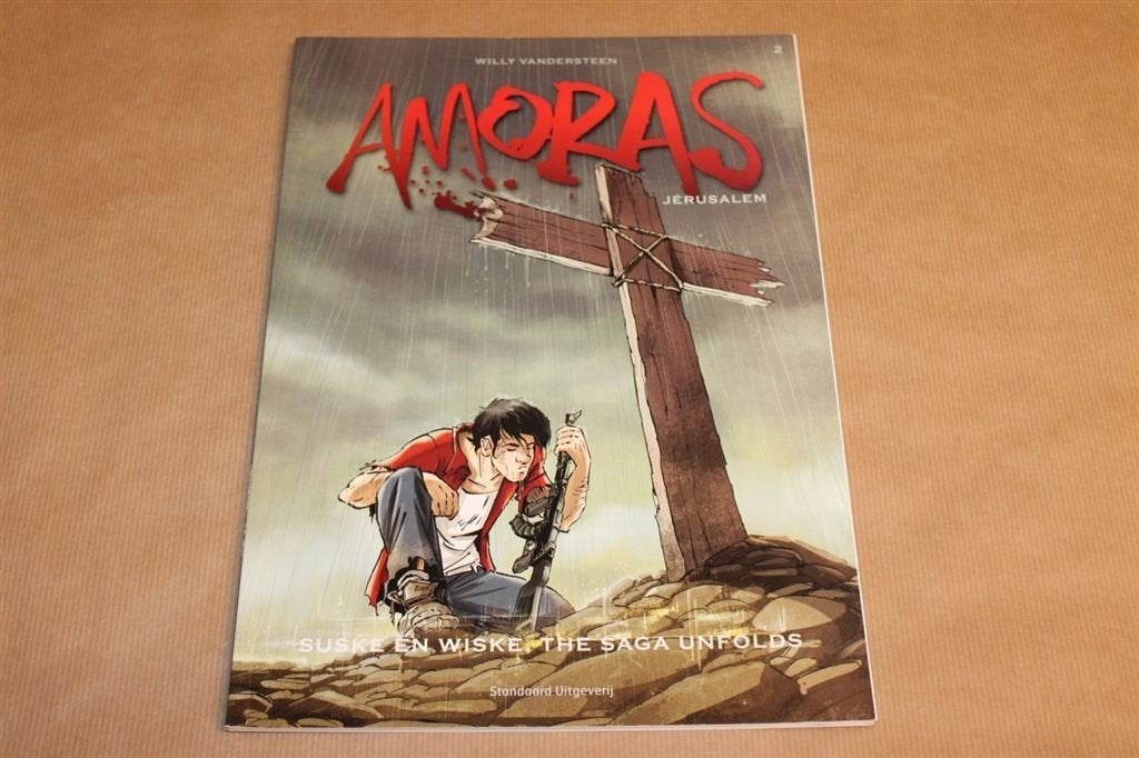 Amoras - Deel 2 Jerusalem - Willy Vandersteen, Boeken, Stripboeken, Eén stripboek, Ophalen of Verzenden, Zo goed als nieuw