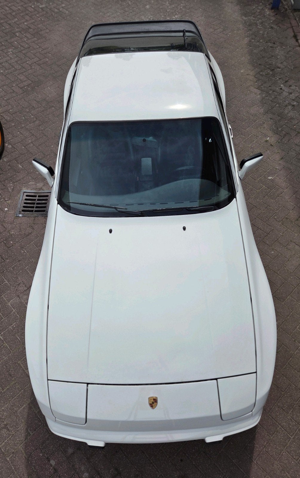 Porsche 944 type 2 wit,  zeer mooi! 1987, Auto's, Porsche, Achterwielaandrijving, Zwart, 4 cilinders, 1194 kg