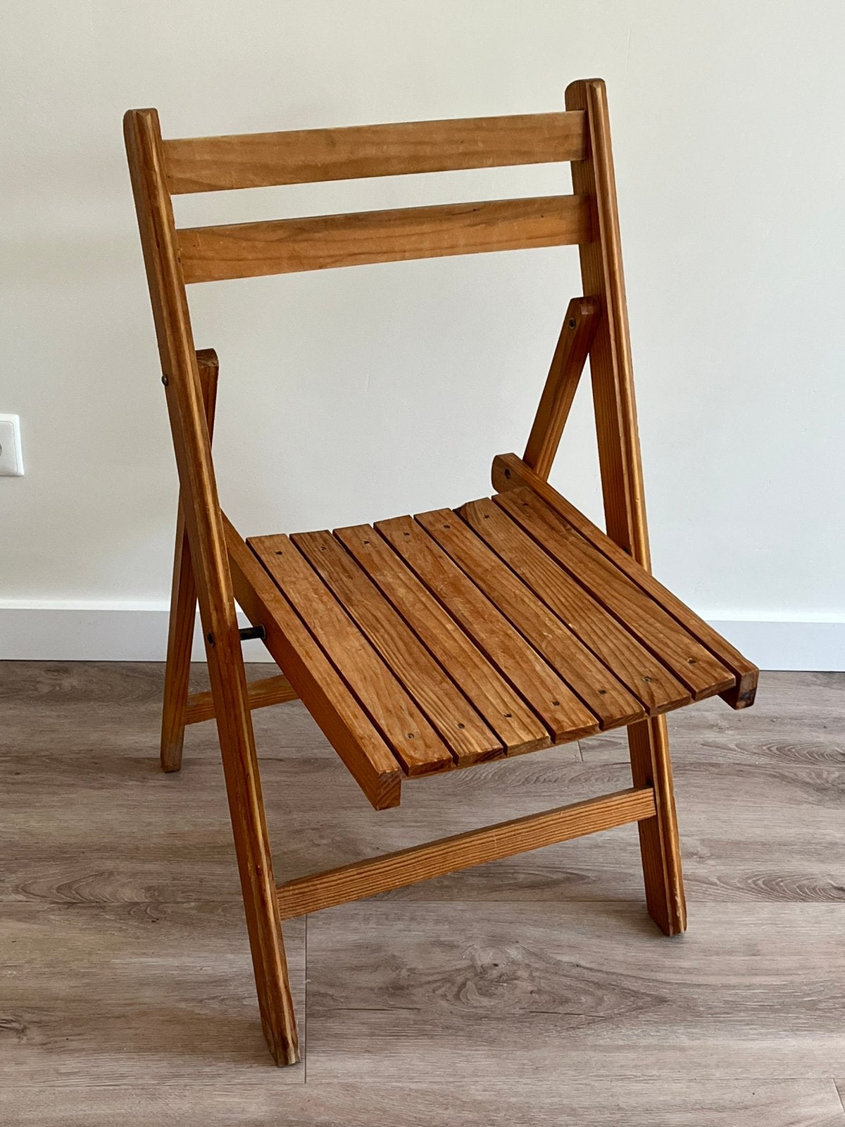 Houten klapstoeltje, Ophalen, Gebruikt, Hout, Inklapbaar
