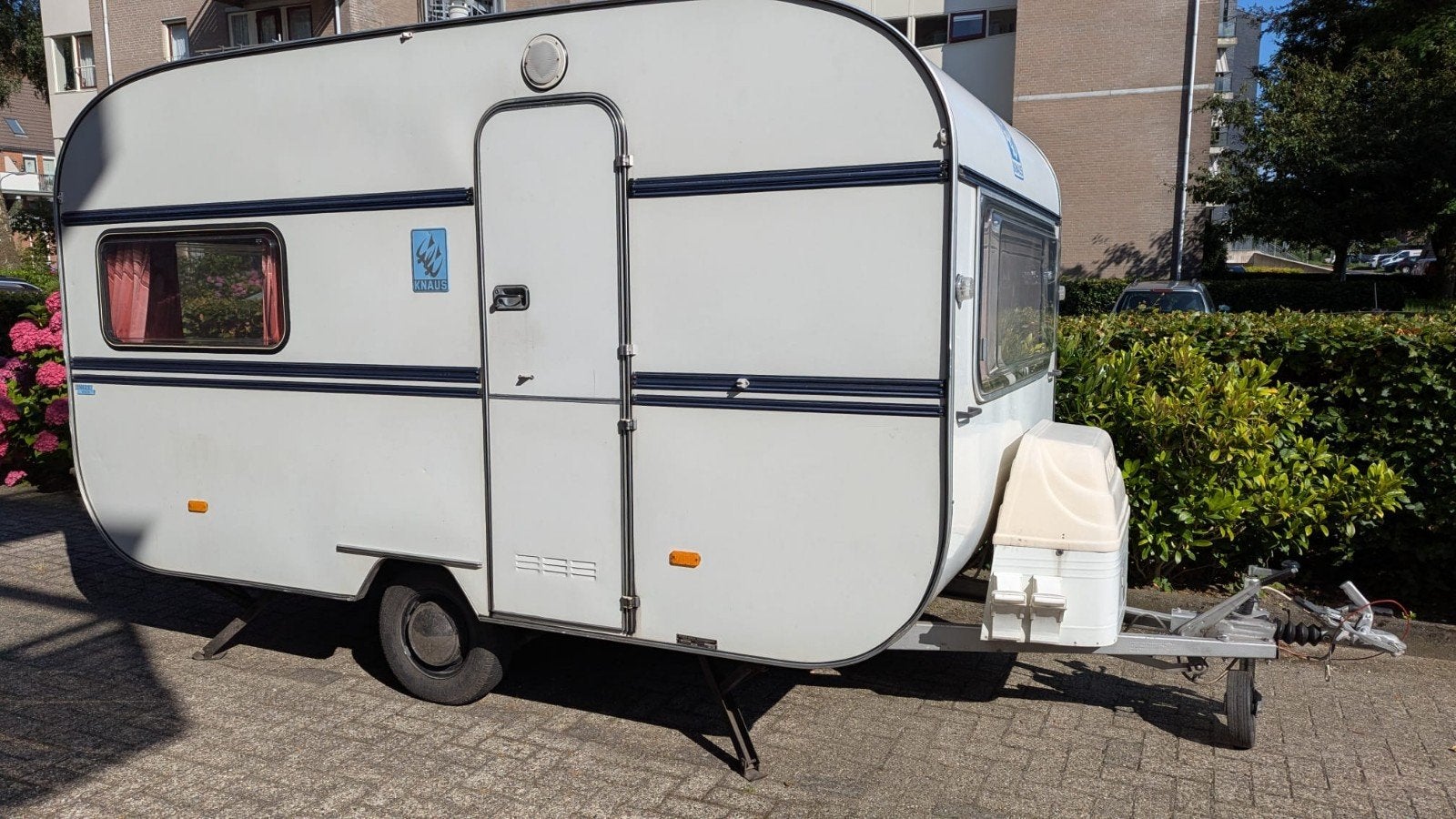 Een hele nette Knaus Monsun caravan uit 1978, Rondzit, Particulier, Luifel, Knaus
