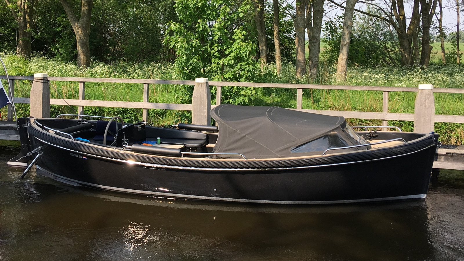 Seafury 760 nieuwe boegschroef bwj 2014, Watersport en Boten, Ophalen, Zo goed als nieuw, Boegschroef