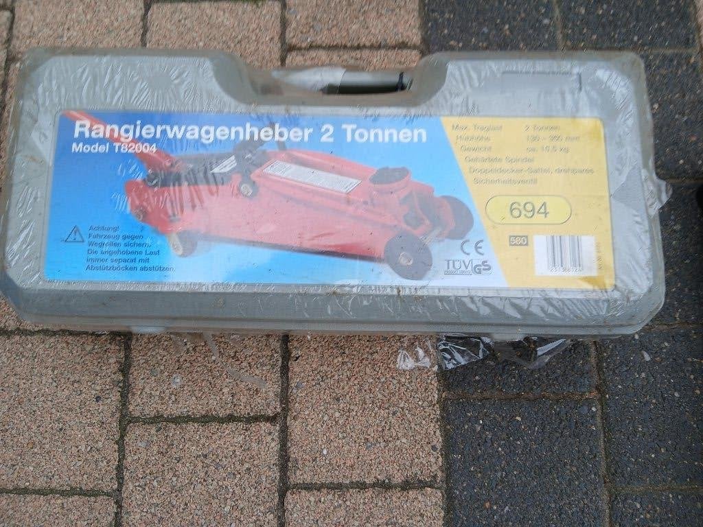 rangeerwagentakel 2 ton, Ophalen