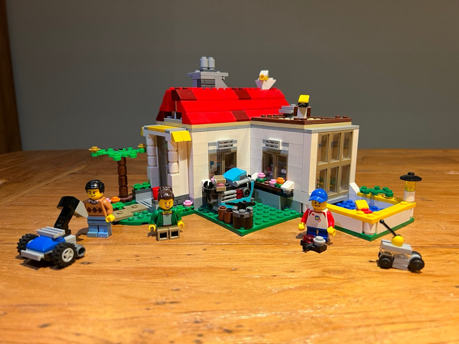 LEGO 3-in-1 Creator familievilla 31069, Inclusief accessoires, Lego, Ophalen of Verzenden, Zo goed als nieuw