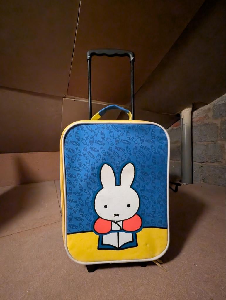 Nijntje Reiskoffer - Ideaal voor jonge reizigers!, Wieltjes, Gebruikt, 20 tot 30 cm, Blauw
