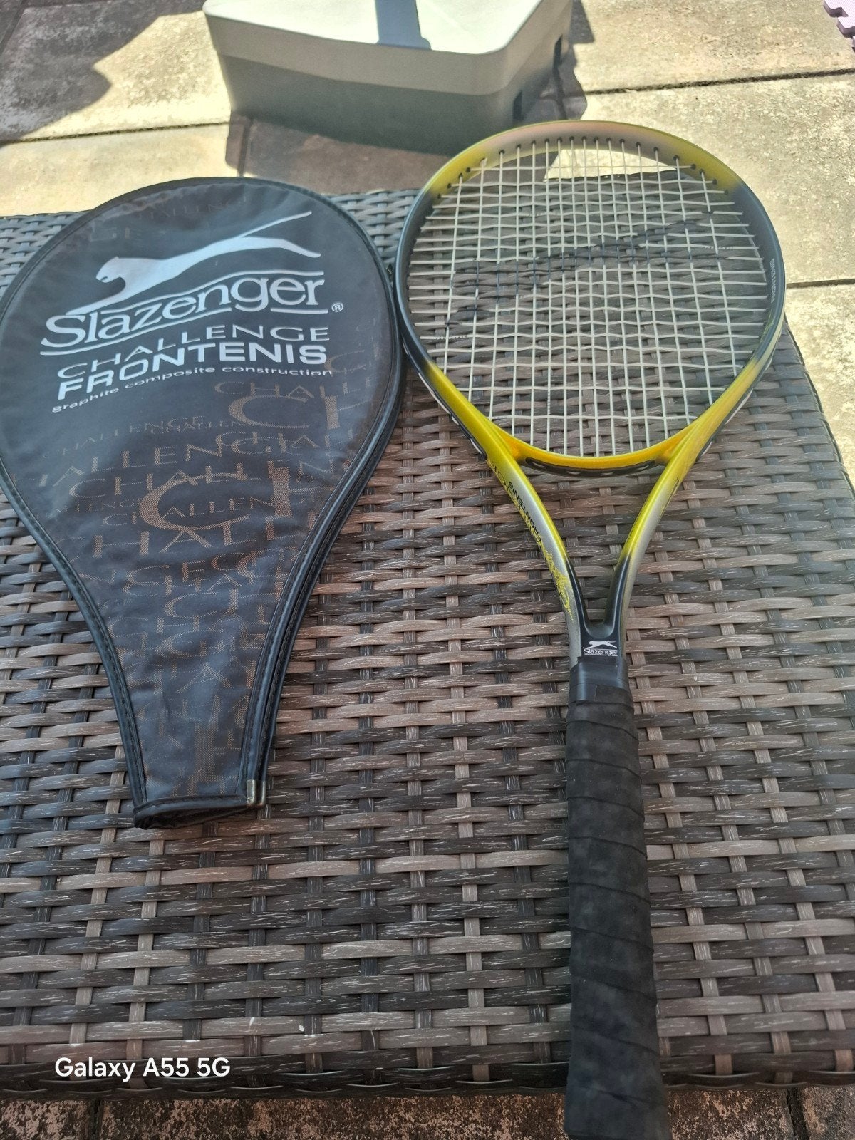 Slazenger Tennisracket met hoes L1, Gebruikt, Slazenger International Ltd, Shirebrook, NG20 8RY, UK, Ophalen of Verzenden, Slazenger