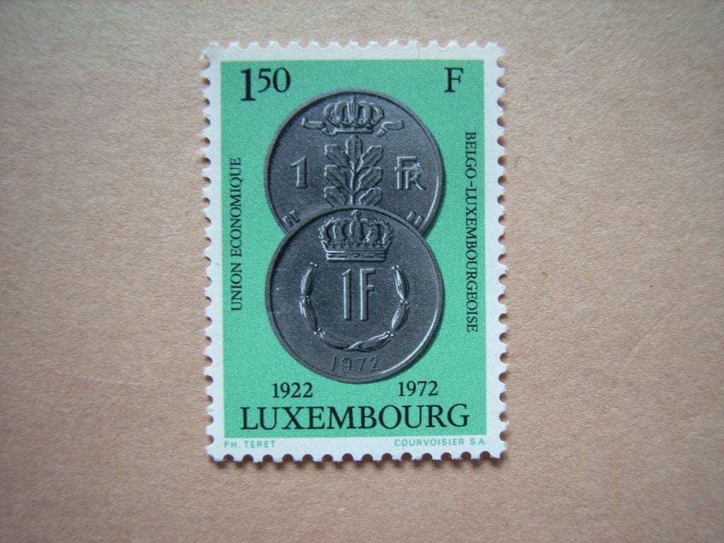 2   Luxemburg 841 Pf, Ophalen of Verzenden, Luxemburg, Postfris