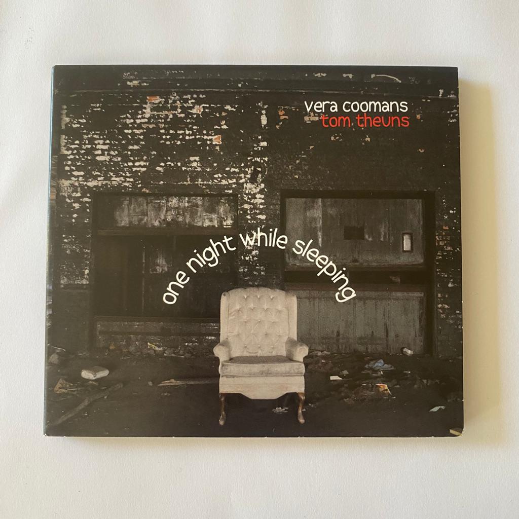 Cd - Vera Coomans Tom Theuns One night while sleeping -3, Verzenden, Zo goed als nieuw, Poprock