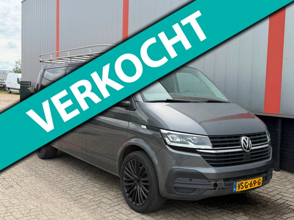 Volkswagen Transporter 2.0 TDI L2H3 30 Bulli AUTOMAAT, Overige carrosserieën, Volkswagen, Diesel, Zilver of Grijs