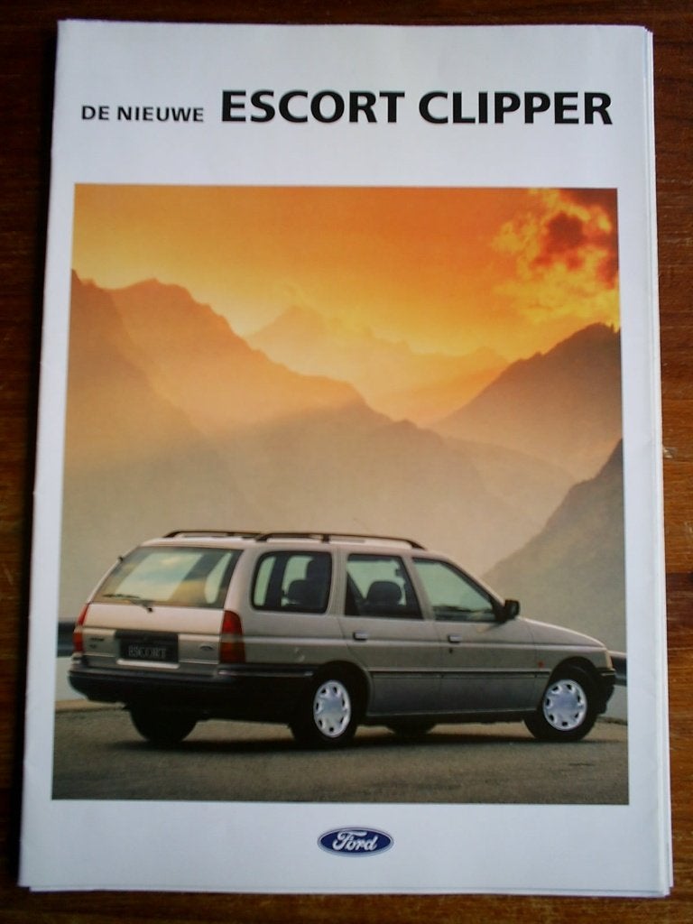 Ford Escort De Nieuwe Clipper [ 7 / 1992 ], Verzenden, Zo goed als nieuw, Ford