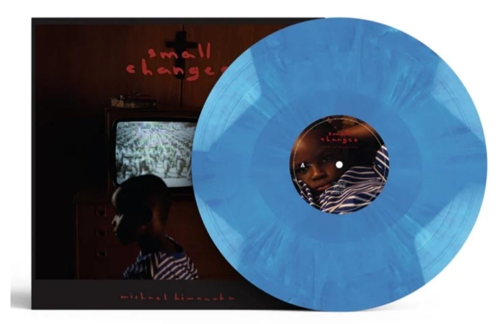 MICHAEL KIWANUKA – SMALL CHANGES BLUE VINYL– UK IMPORT!!!, Ophalen of Verzenden, Zo goed als nieuw, 12 inch