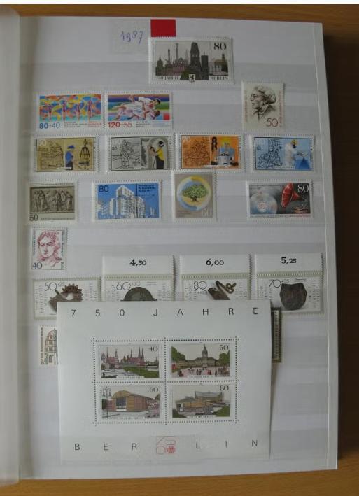 Postzegels Jaar 1987 postfris Berlin West, Postzegels en Munten, Postzegels | Europa | Duitsland, Ophalen of Verzenden, BRD, Postfris