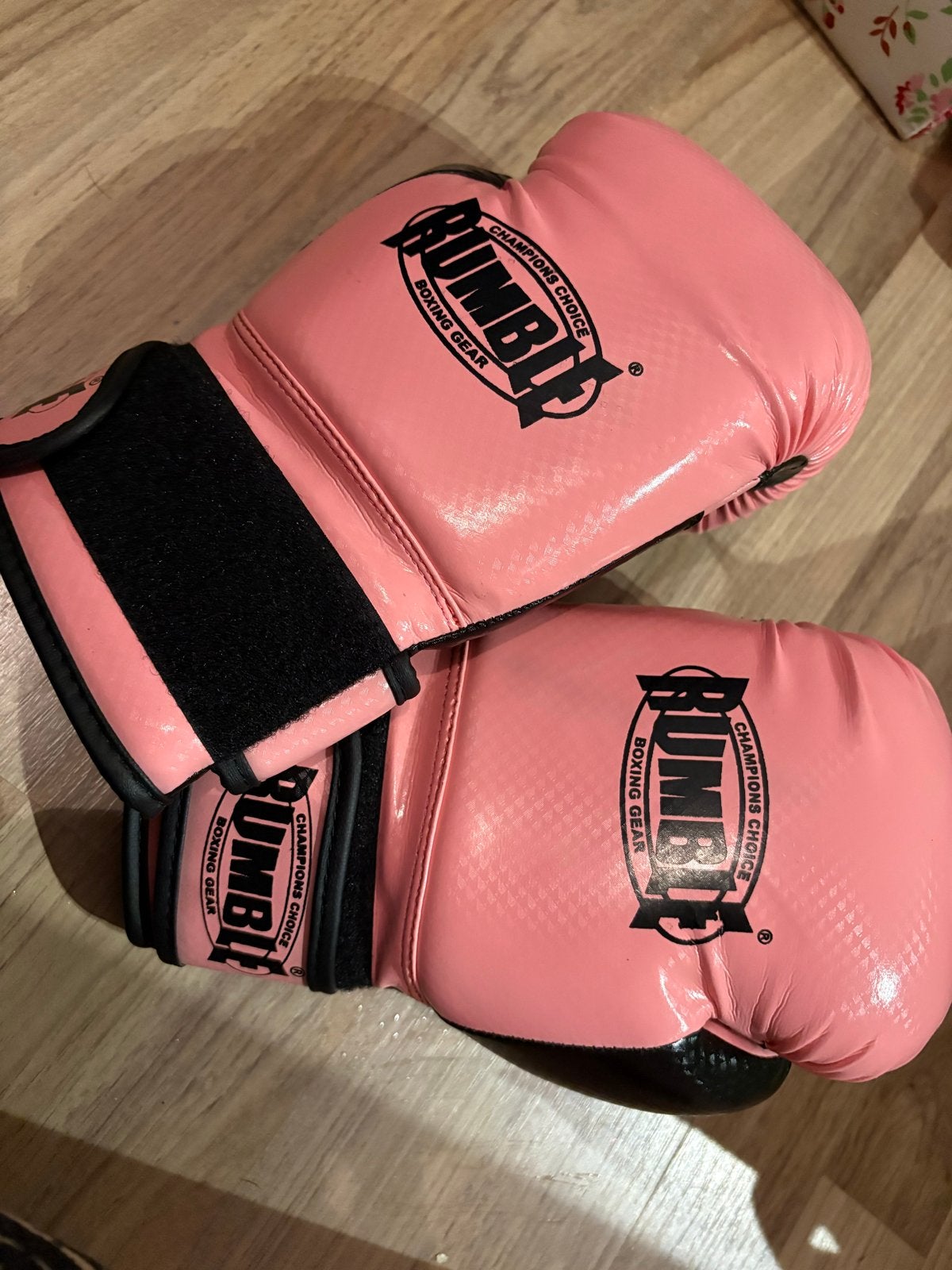 Rumble Junior Bokshandschoenen - Roze (6 OZ), Ophalen, Zo goed als nieuw, Bokshandschoenen