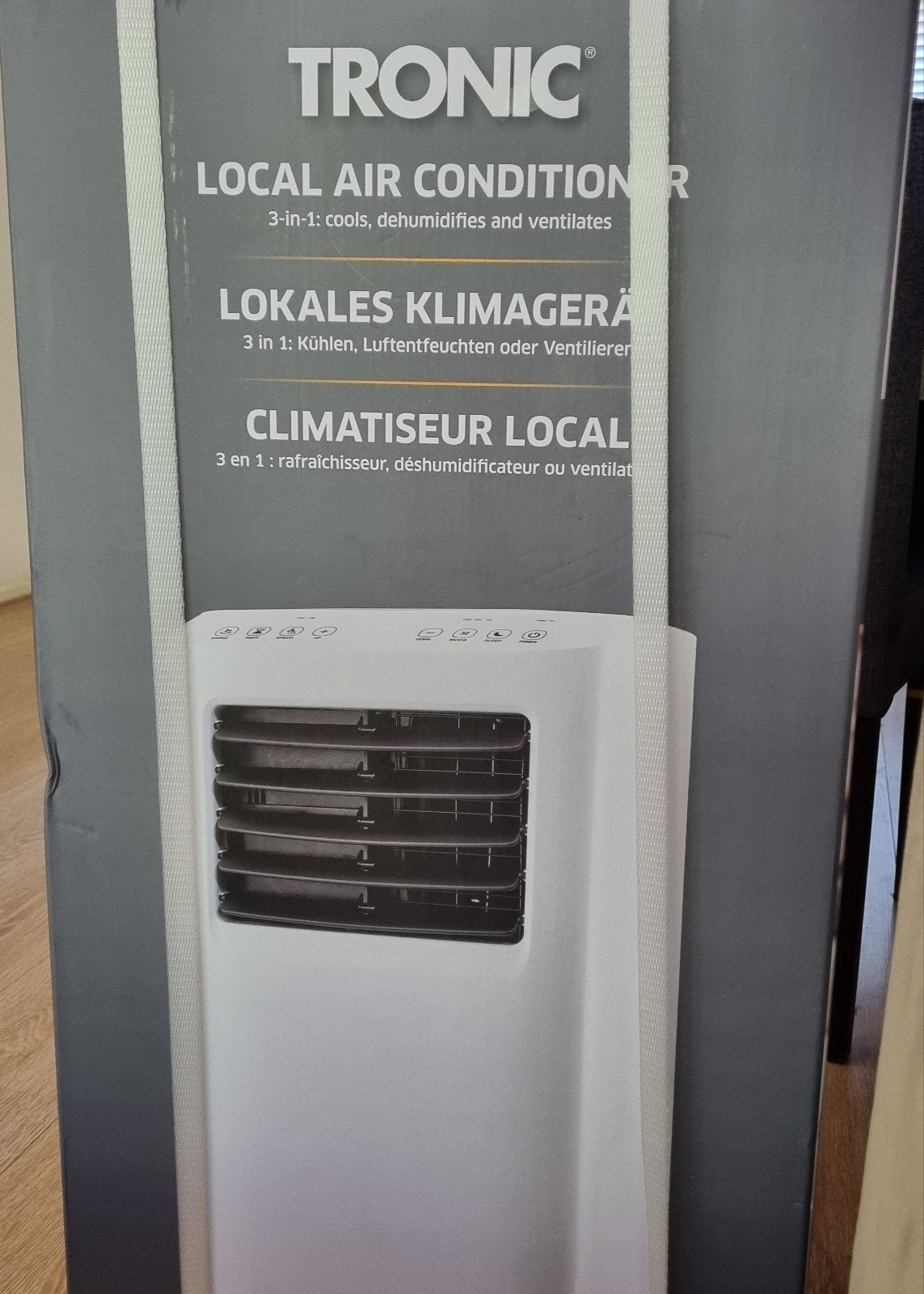 Tronic Mobiele Airco 3-in-1: Koelen, Ontvochtigen,Ventileren, Witgoed en Apparatuur, Ophalen
