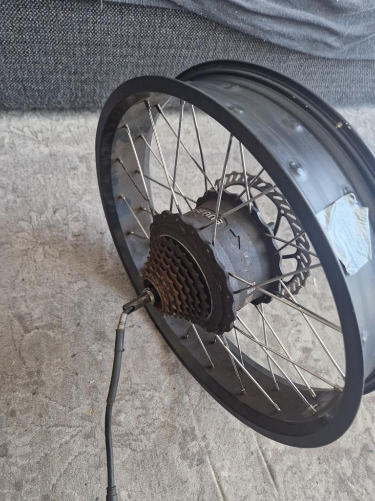 Fatbike motor 9pin 500w, Ophalen of Verzenden, Gebruikt, Overige typen, Overige merken