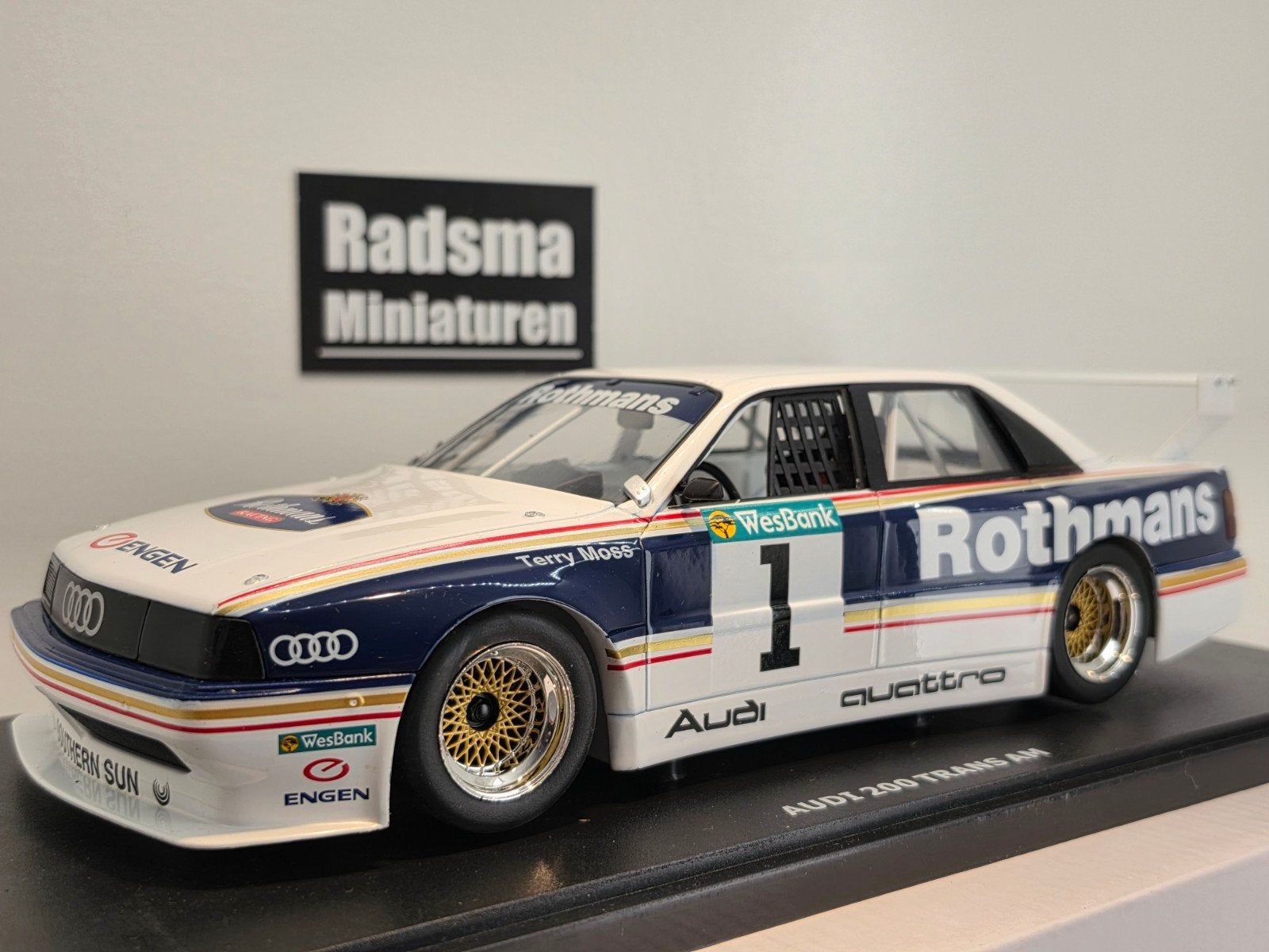 Audi 200 Trans Am " Rothmans " 1:18 Werk83, Auto, Nieuw, Ophalen of Verzenden, Werk83
