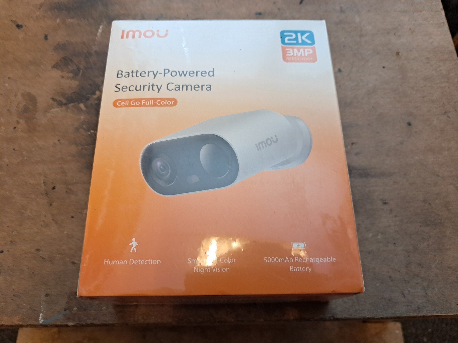 IMOU Cell Go Full-Color Batterij Beveiligingscamera 3MP 2K, IMOU, Onbekend, Nieuw, Ophalen of Verzenden