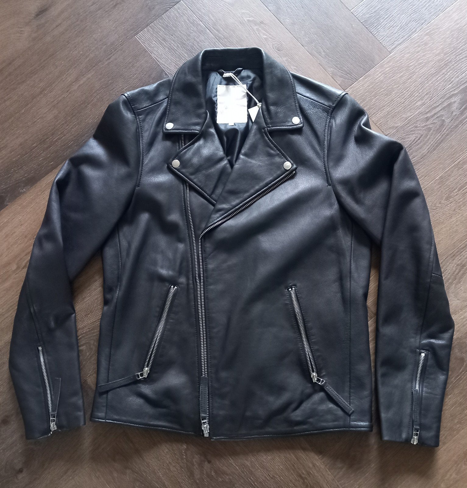Goosecraft leren jas zwart, Zwart, Goosecraft, Nieuw, Verzenden