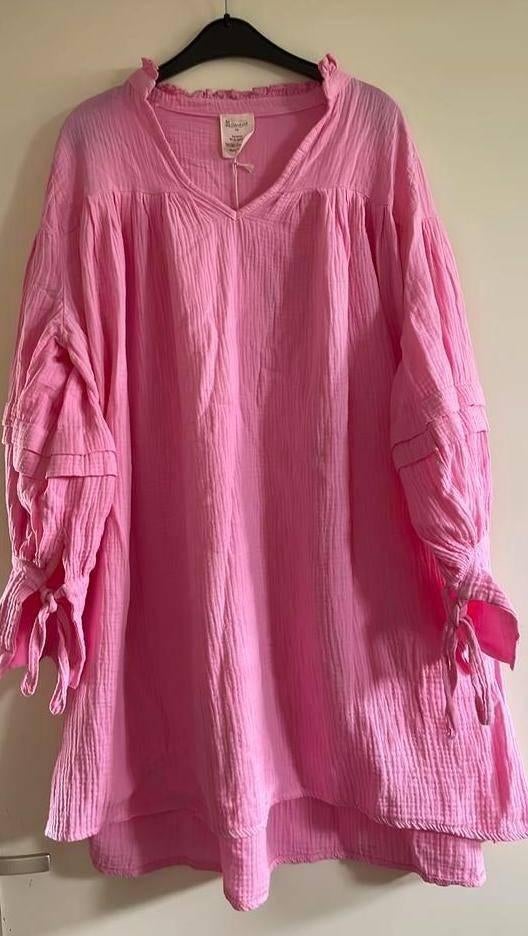 Nieuw (Strand)jurk lichtroze van luchtige wafeltjesstof, Kleding | Dames, Verzenden, Chicas Barendrecht, Nieuw, Roze