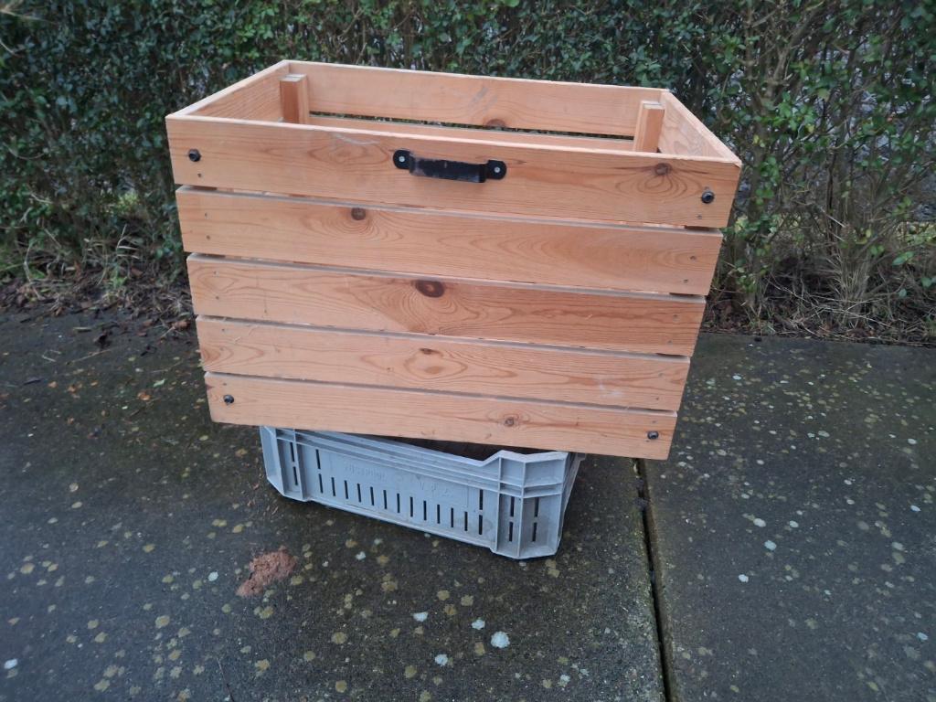 Houten IKEA krat STEN, Verzenden, 40 tot 60 cm, Krat, 35 tot 50 cm