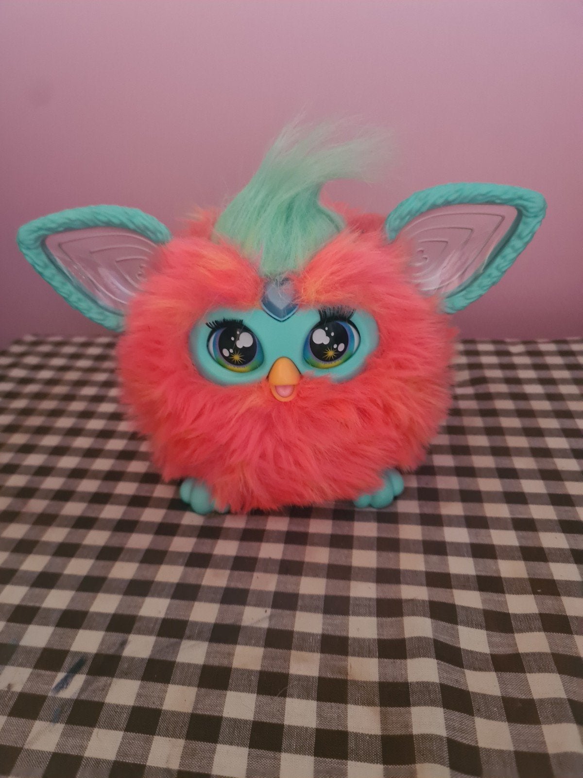 Furby Roze met Blauw - Interactief Speelgoed, Ophalen of Verzenden, Zo goed als nieuw, Jongen of Meisje