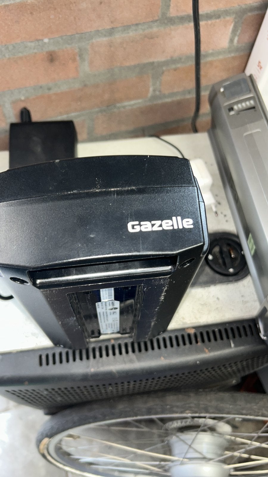 Ik zoek een Gazelle (Panasonnic accu), Ophalen