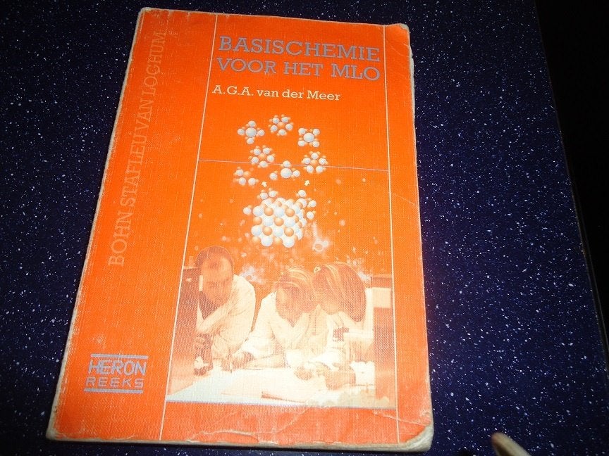 basischemie voor het m.l.o  daar a.g.a van der meer, Boeken, Gelezen, A.G.A. van der Meer, Ophalen of Verzenden, Beta
