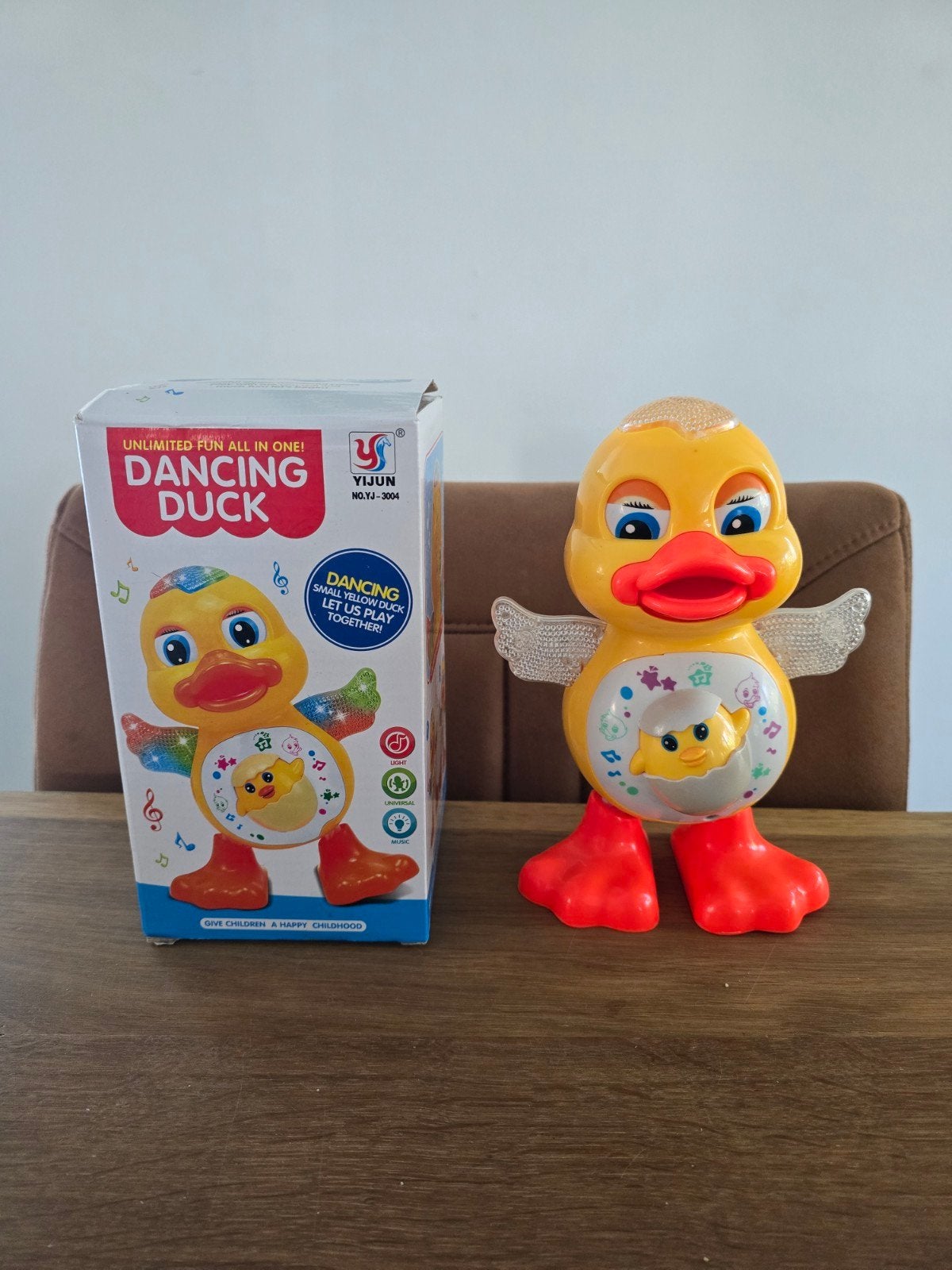 Dansende Disco Eend – Muziek en Kleurenplezier voor Kinderen, Kinderen en Baby's, Ophalen of Verzenden, Nieuw