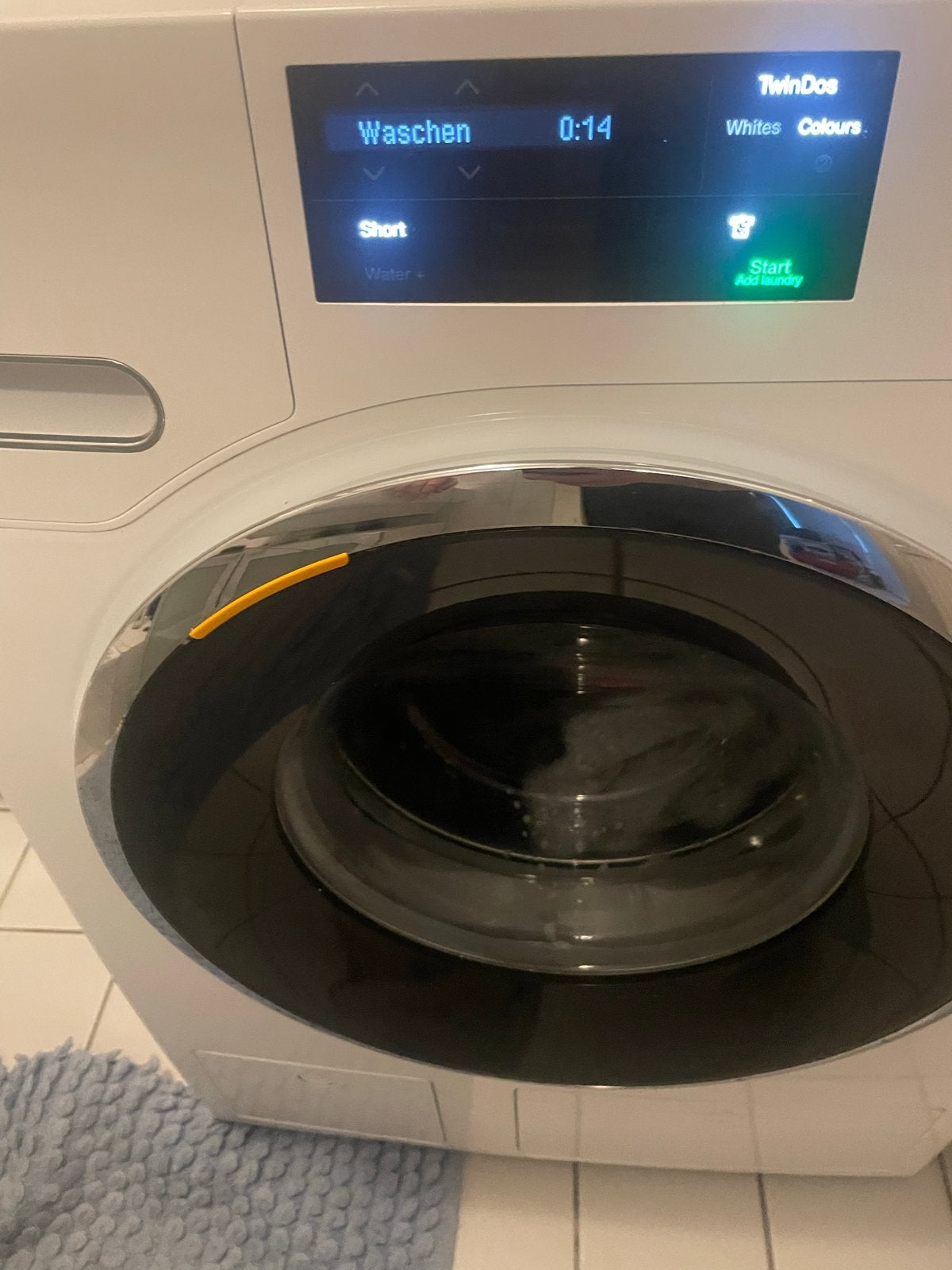 Miele W1 twindos  & 9kg wasmachine, Witgoed en Apparatuur, Ophalen, 1200 tot 1600 toeren, Gebruikt, 8 tot 10 kg