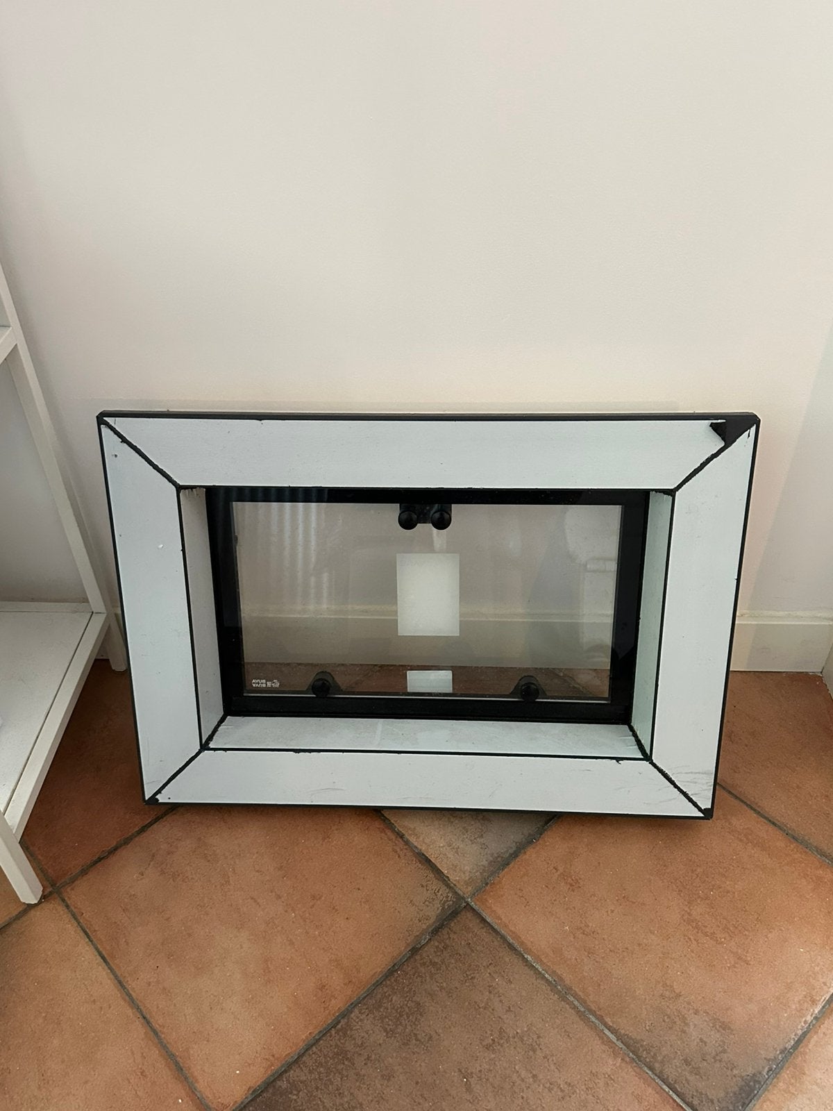 BUVA kunststof uitzetraam / klepraam HR++ dubbelglas, Ophalen, Zo goed als nieuw, Gevelraam of Ruit, Dubbelglas