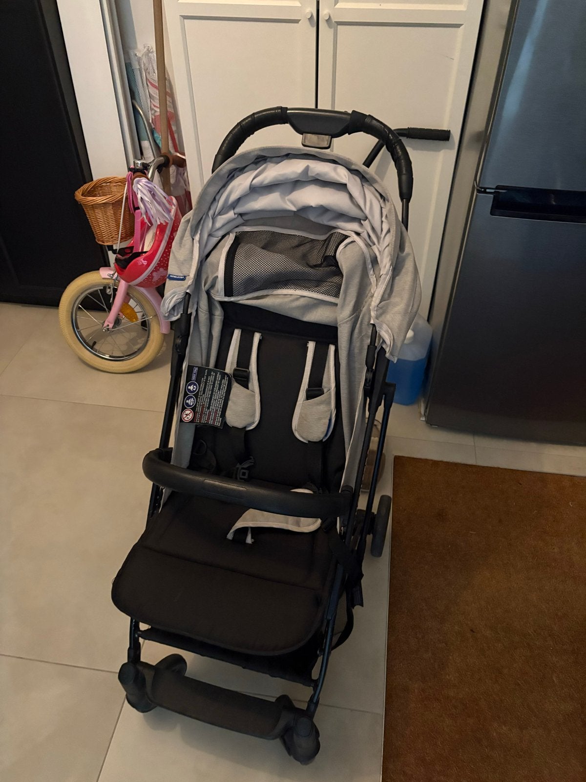 Koelstra buggy gen met zonnekap en verstelbare rugleuning, Ophalen, Gebruikt, Koelstra, Verstelbare rugleuning