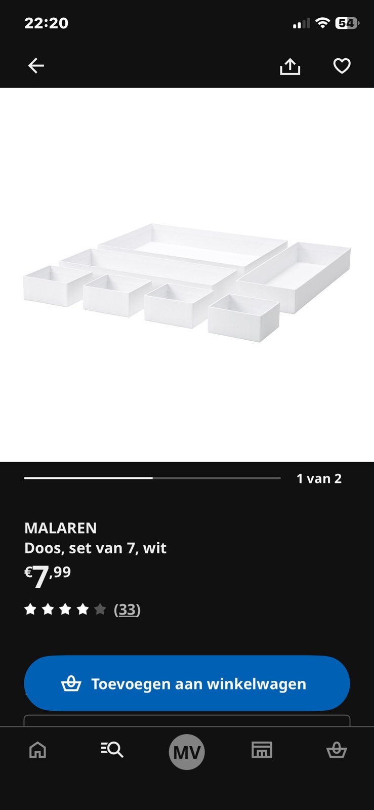 Mararen IKEA, nieuw, gratis in, Ophalen, Nieuw