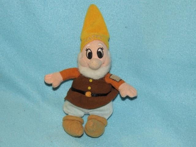 Disney knuffel dwerg Happy van Sneeuwwitje Simba Toys, Ophalen of Verzenden, Zo goed als nieuw, Overige typen