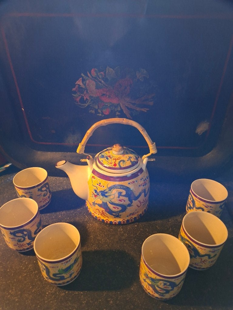 Chinees theeservies, Antiek en Kunst, Ophalen of Verzenden